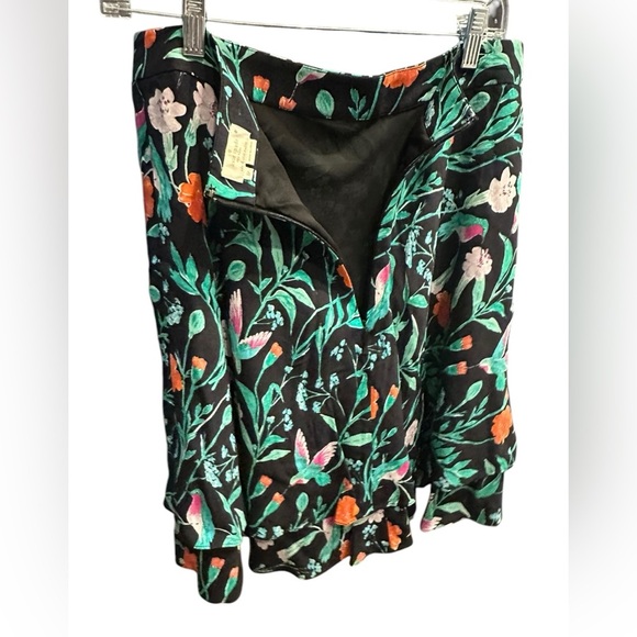 Kate Spade Floral Black Skirt size 12 - Picture 2 of 6